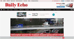 Desktop Screenshot of dailyecho.co.uk